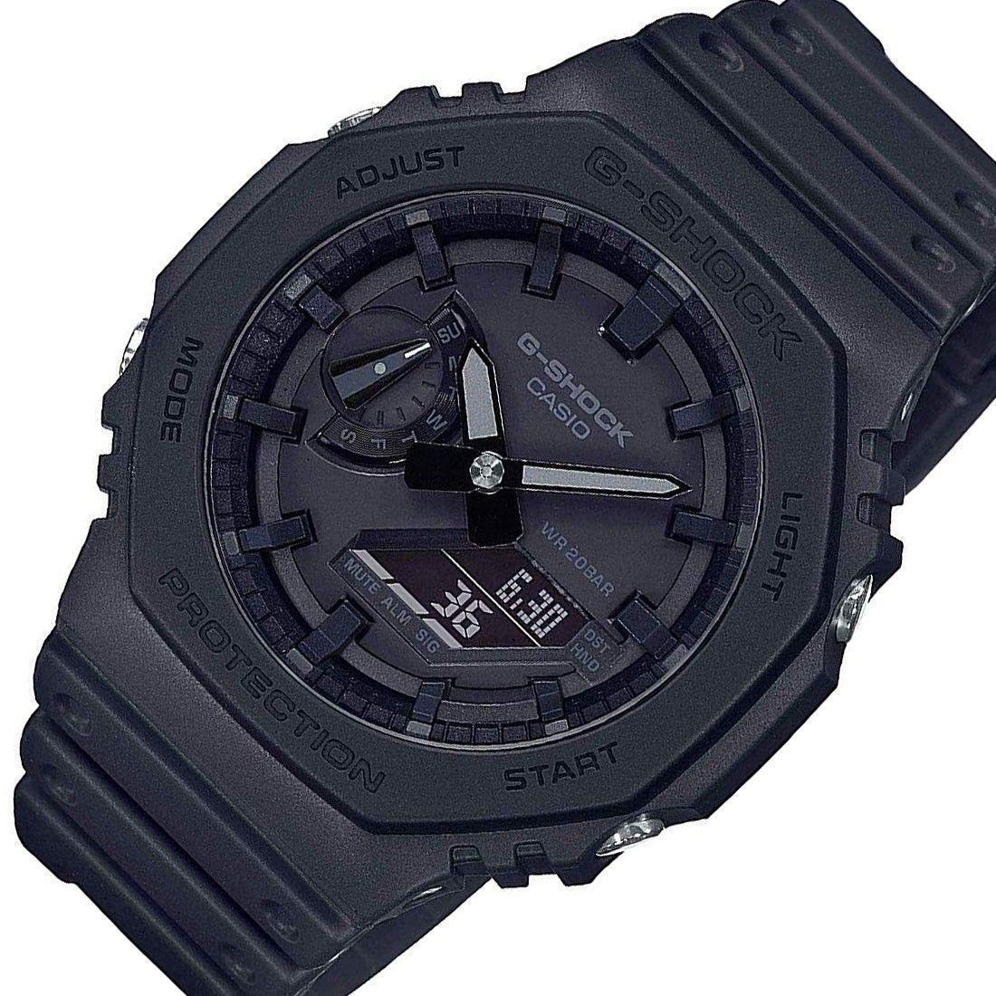 G-Shock Carbon New Square Combi Men's Watch GA2100-1A1