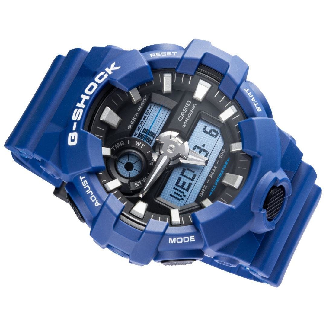 G-Shock Blue Resin Diving Men&#39;s Watch GA700-2A