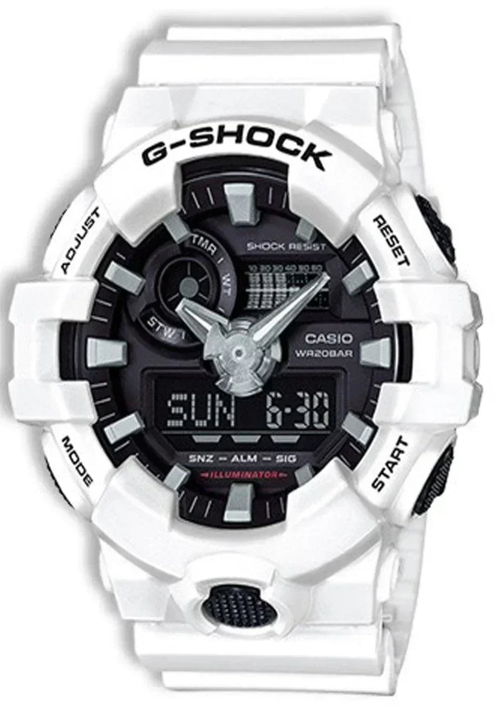 G-Shock White Resin Diving Men's Watch GA700-7A