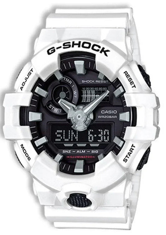 G-Shock White Resin Diving Men's Watch GA700-7A