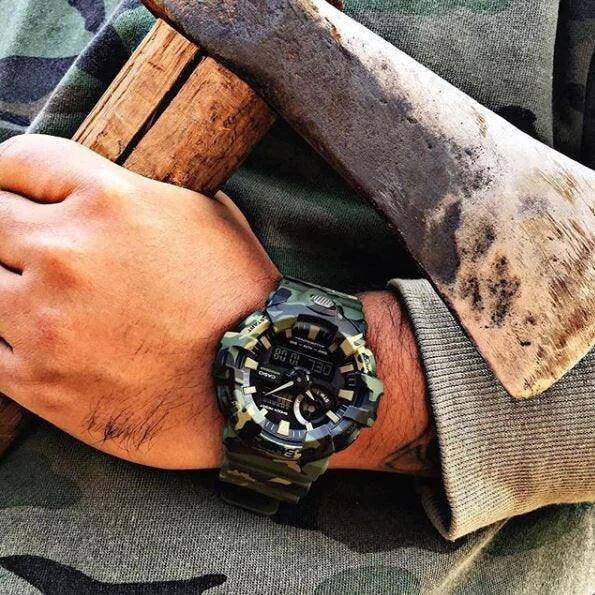 G-Shock Camouflage Series Men's Watch GA700CM-3A