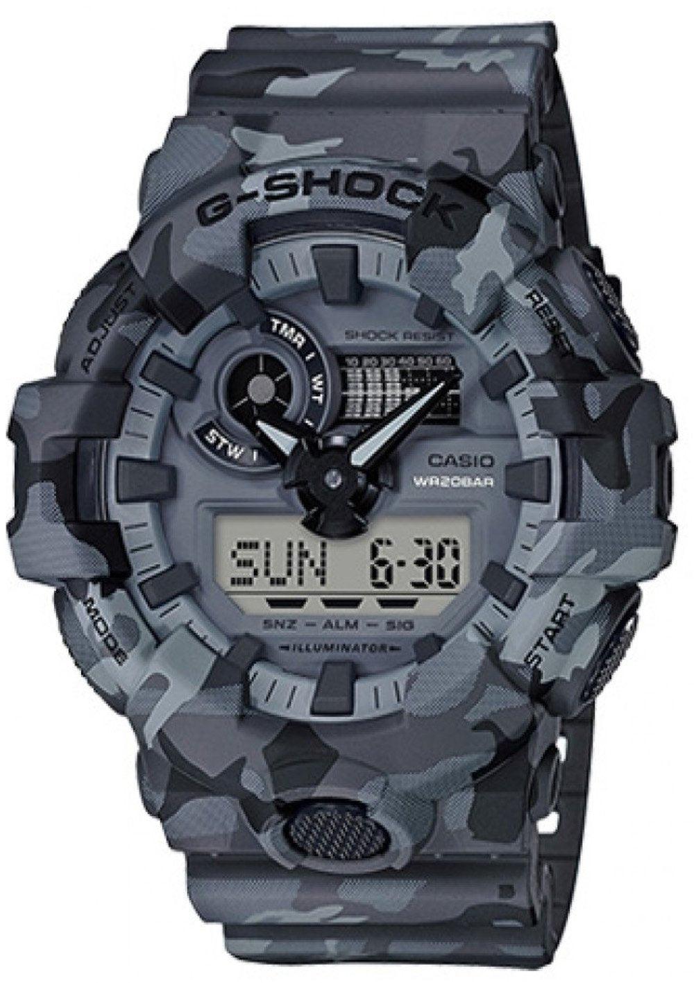 G Shock Series Camo Men s Watch GA700CM 8A