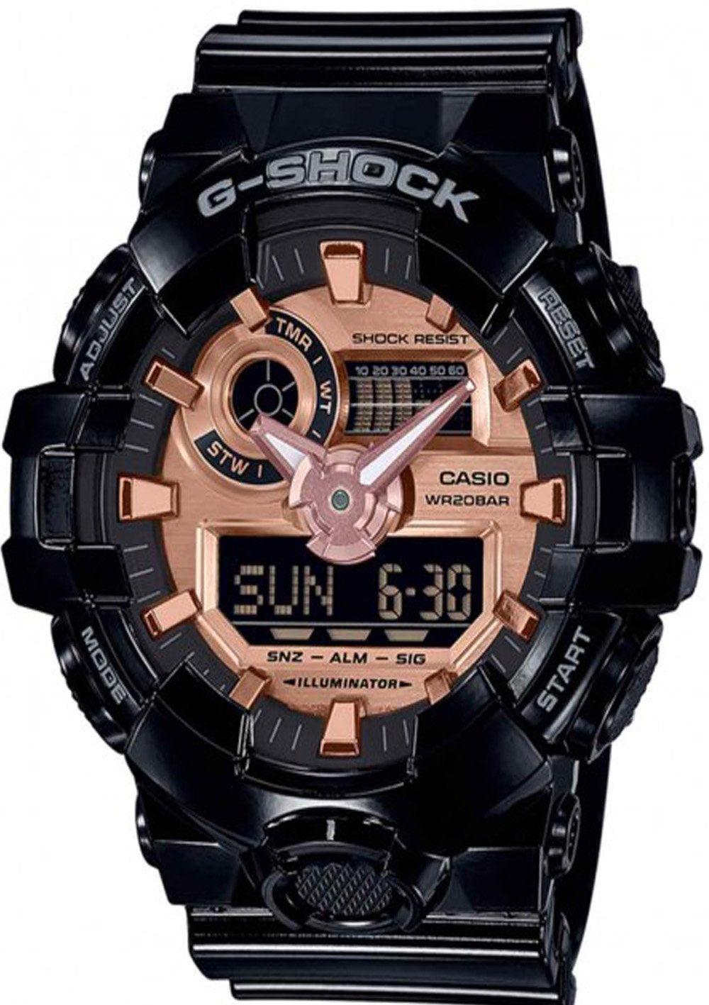 G Shock Black Digital Analog Men s Watch GA700MMC 1A Obsessions Jewellery