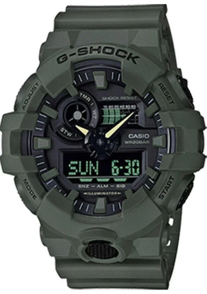 G-Shock XL Series 200M WR Shock Resistant Men's Watch GA700UC-3A