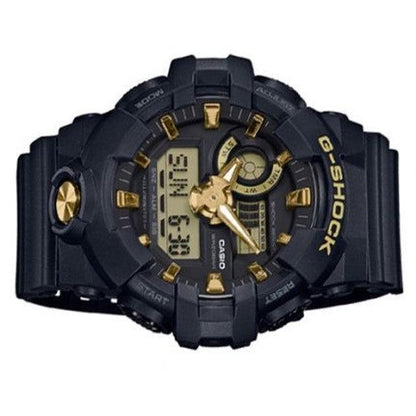 G-Shock Classic Black and Gold Men's Watch GA710B-1A9
