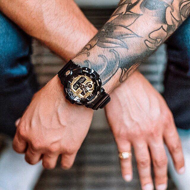 G-Shock Black Rubber Sport Men's Watch GA710GB-1A