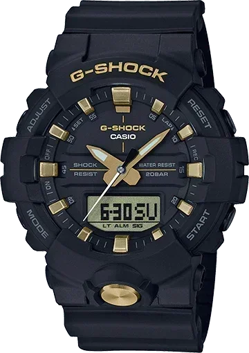 G-Shock Black/Gold One Size Men's Watch GA810B-1A9