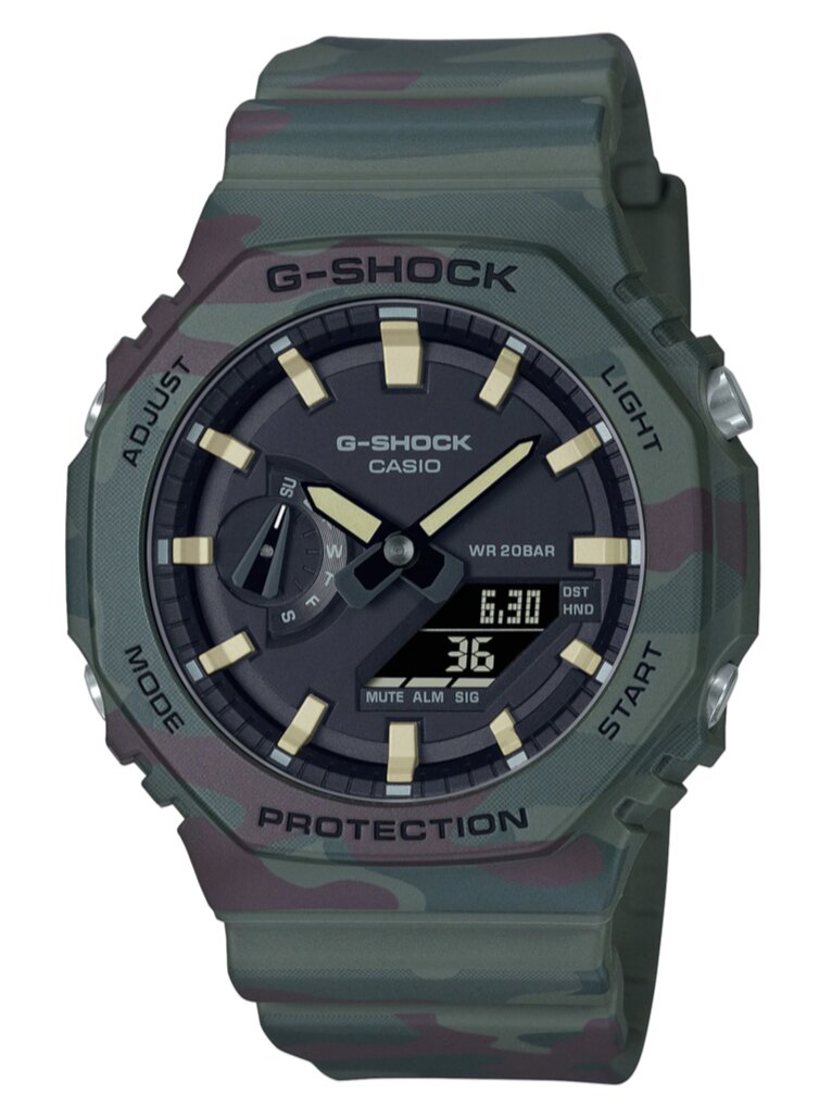 G shock casio green best sale