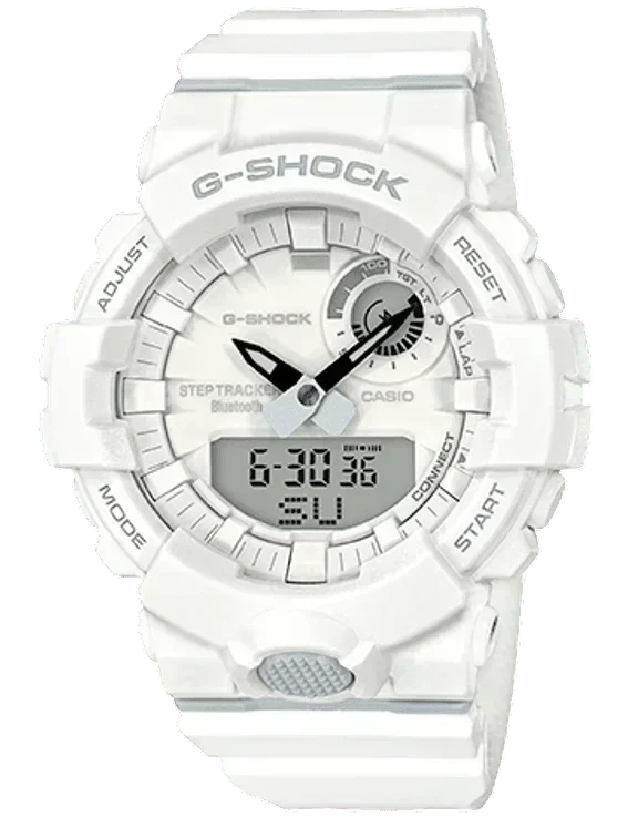 G-Shock Urban Trainer White Men's Watch GBA800-7A