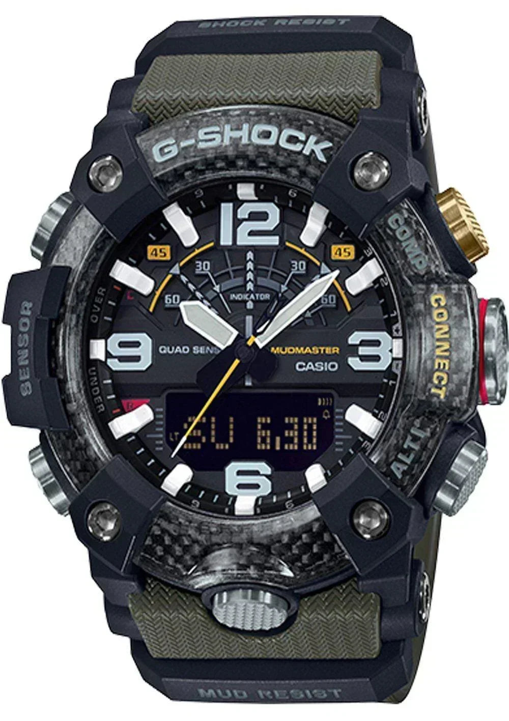 G-Shock Carbon New Mudmaster Men's Watch GGB100-1A3
