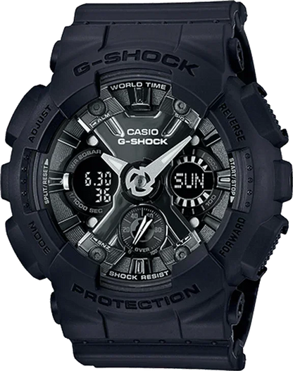 G-Shock Black Dial Resin Women's Watch GMAS120MF-1A