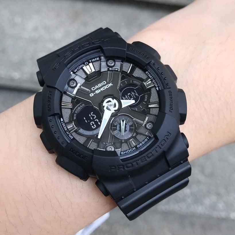 G-Shock Black Dial Resin Women's Watch GMAS120MF-1A