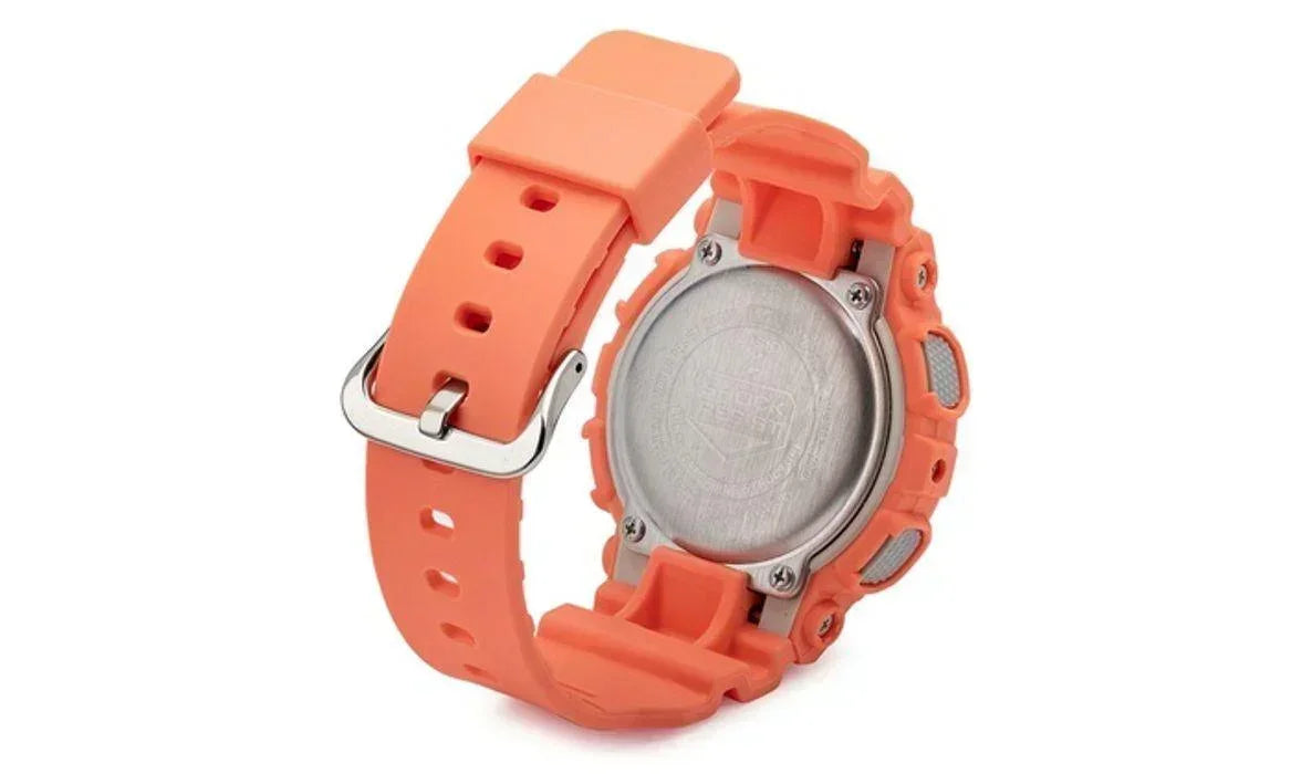 G-Shock S Series Step Tracker Orange Women's Watch GMAS130VC-4A