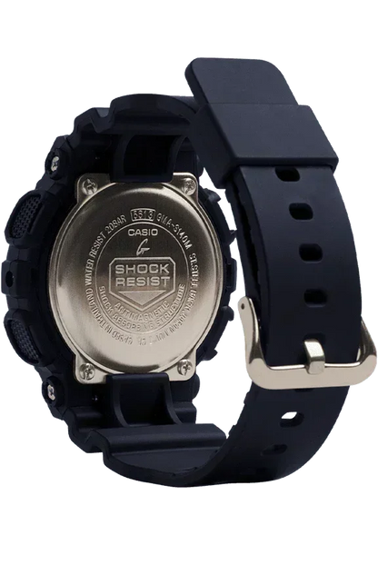 G-Shock Black Resin Band Women's Watch GMAS140M-1A