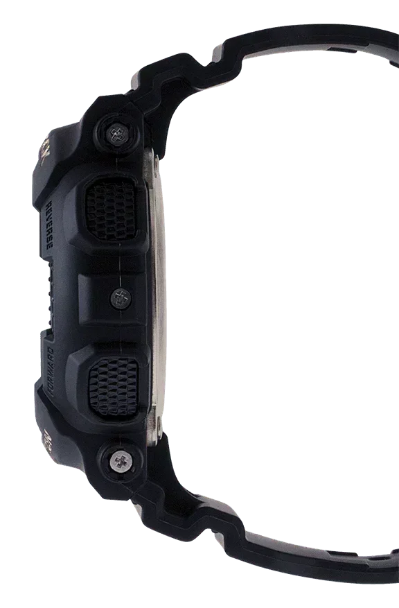 G-Shock Black Resin Band Women's Watch GMAS140M-1A