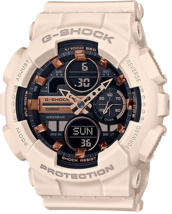 G-Shock Pink Tone Women's Watch GMAS140M-4A