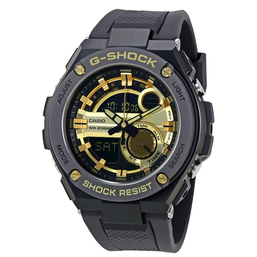 G-Shock G-Steel Black Resin Men's Watch GST210B-1A9CR - Obsessions