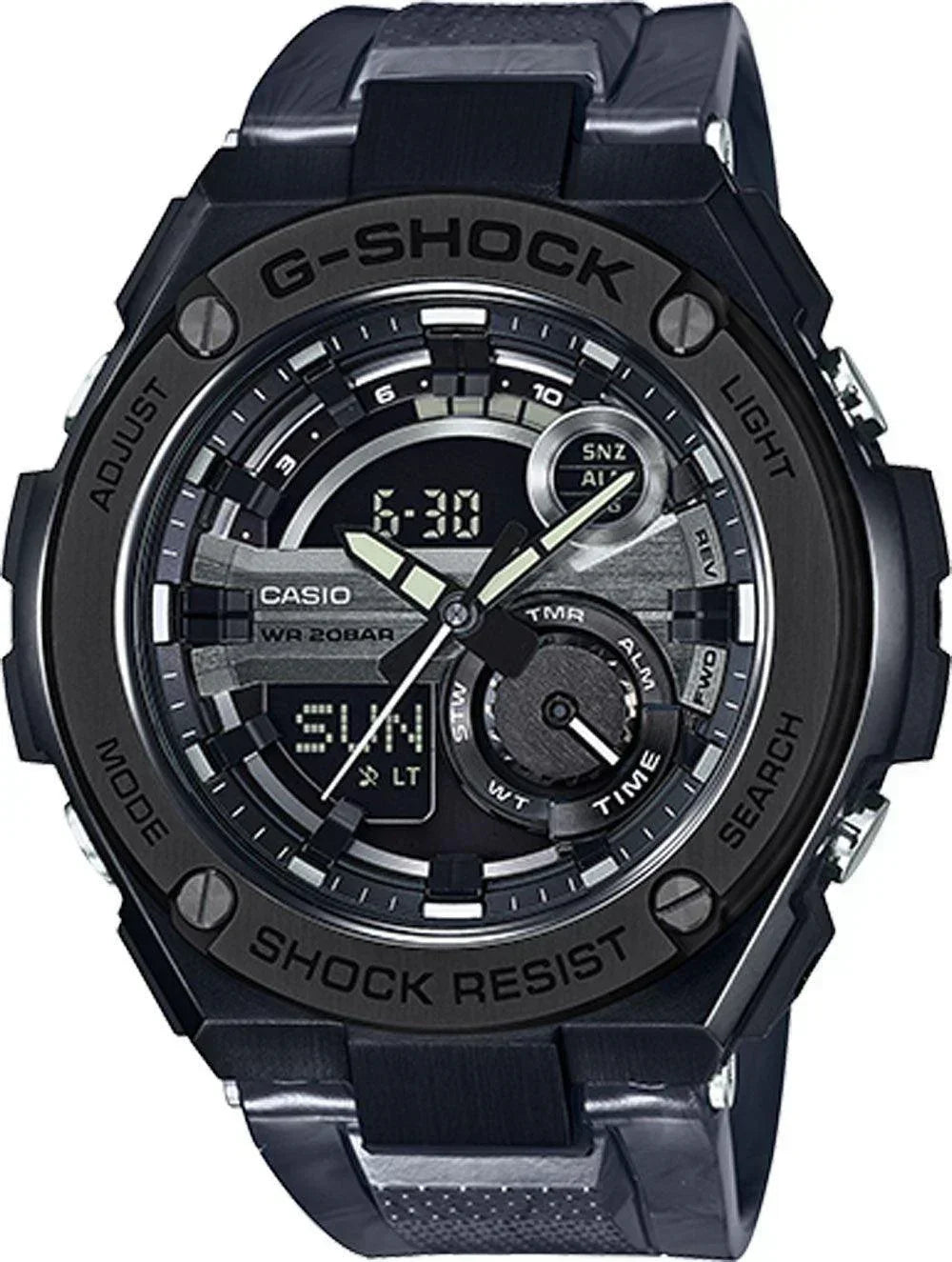 G-Shock G-Steel Series Black One Size Men's Watch GST210M-1A