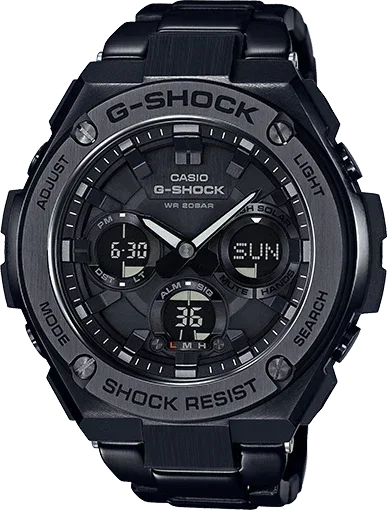 G-Shock G-Steel Black Stainless-Steel Strap Men's Watch GSTS110BD-1B