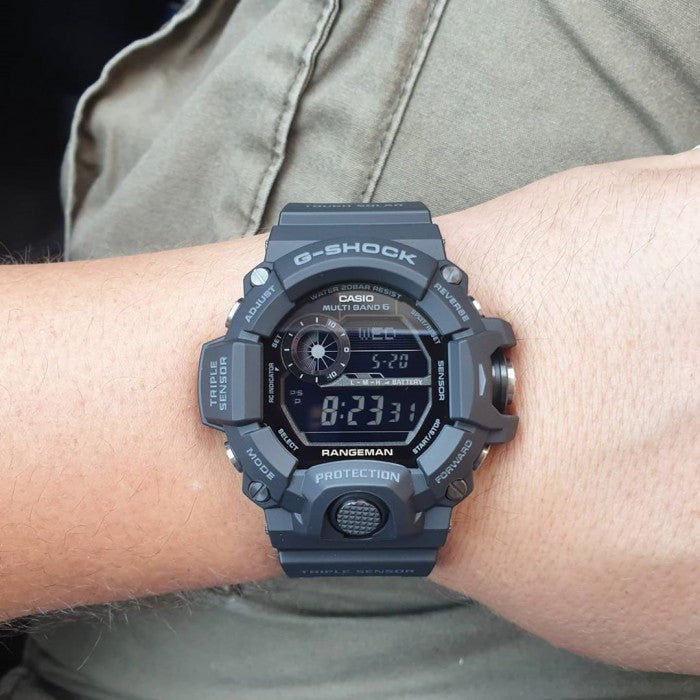 G-Shock Master of G Rangeman Men's Watch GW9400-1B - Obsessions