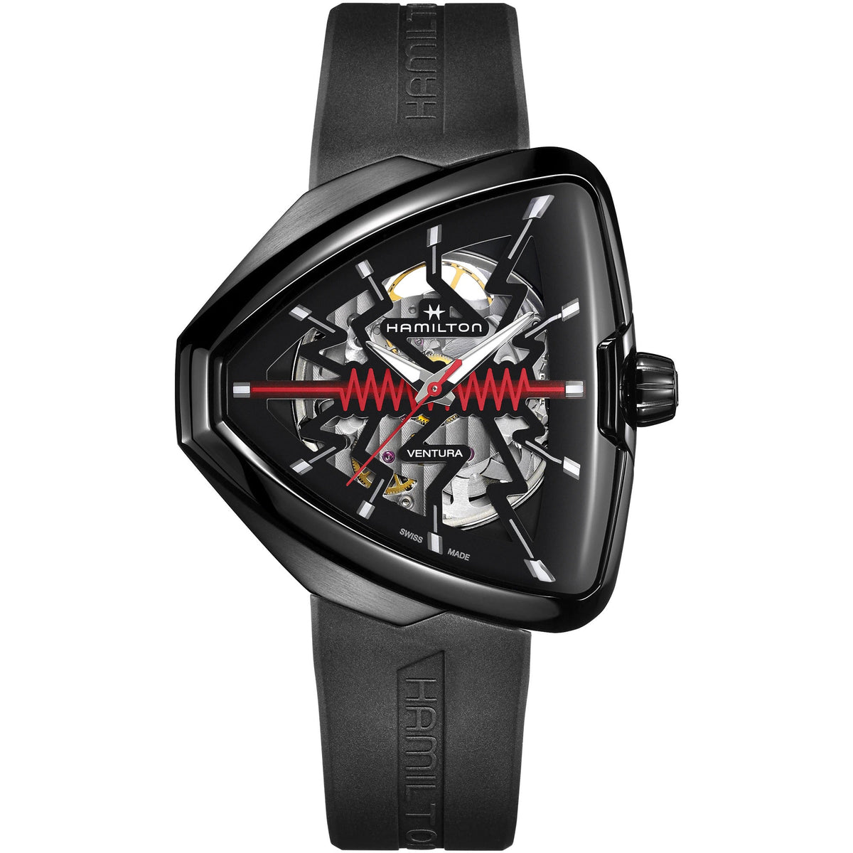 Hamilton Ventura Elvis80 Skeleton Automatic Men&#39;s Watch H24535331