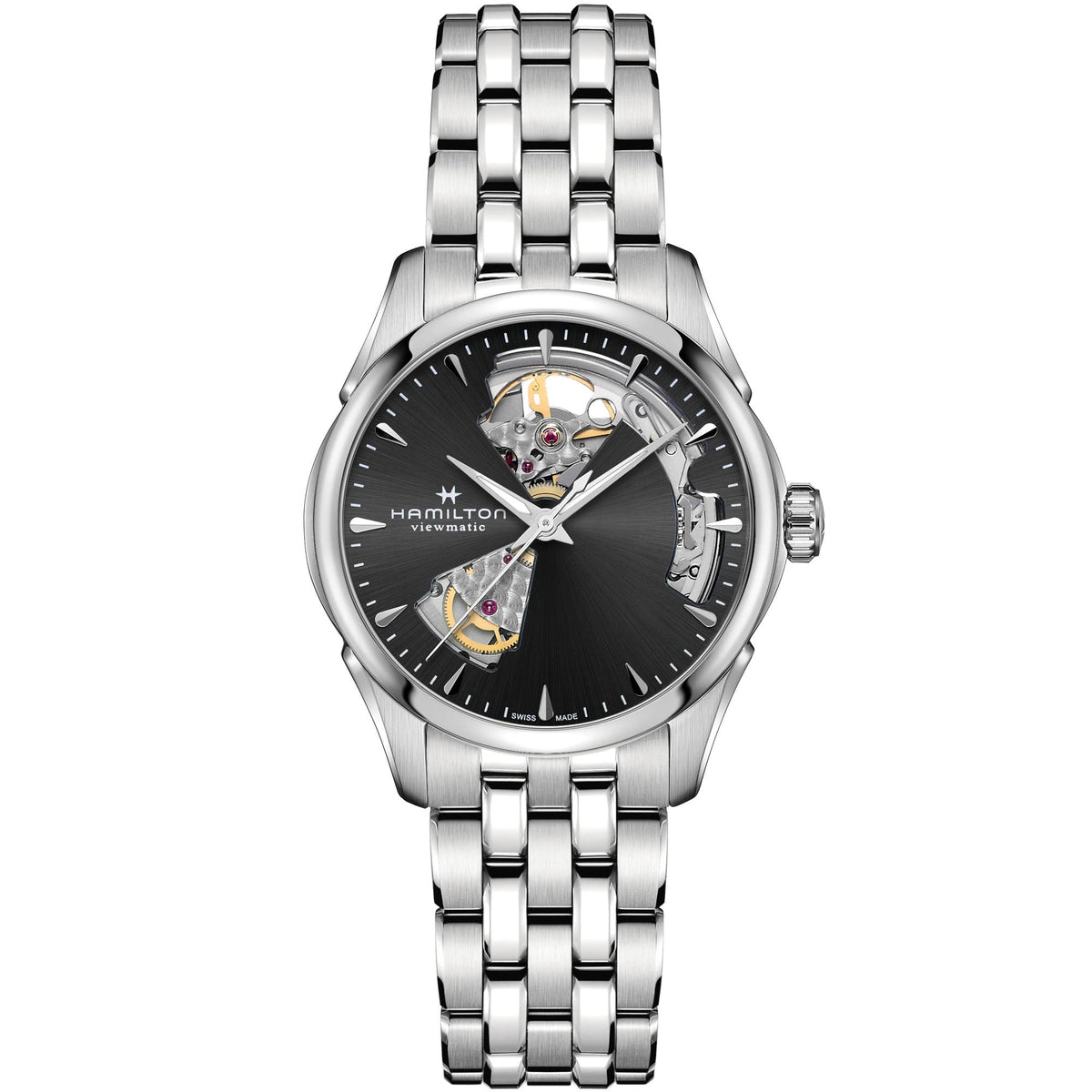 Hamilton Jazzmaster Open Heart Automatic Women&#39;s Watch H32215130