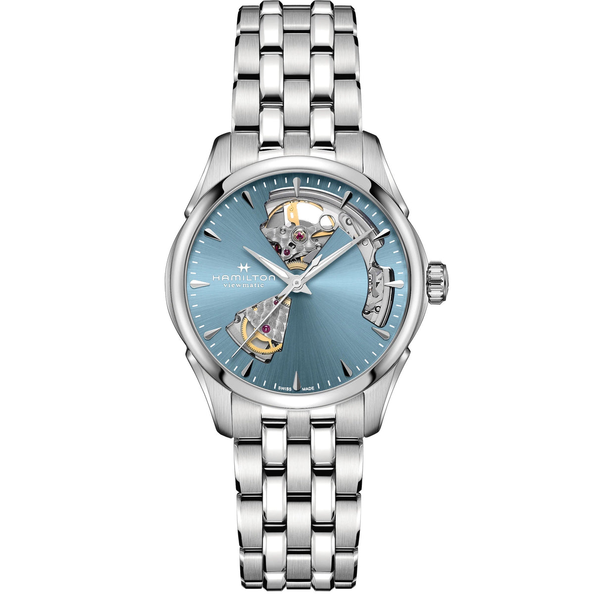 Hamilton Jazzmaster Open Heart Automatic Women&#39;s Watch H32215140