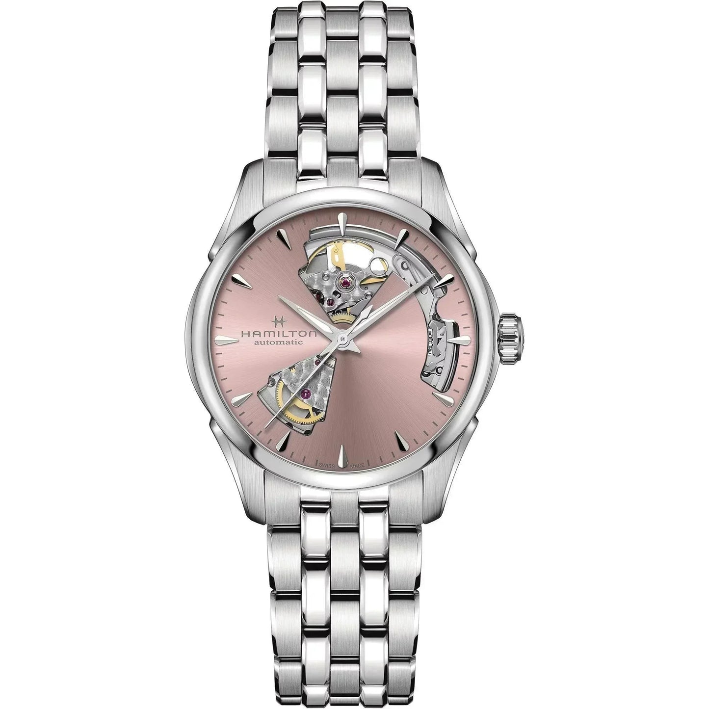 Hamilton Open Heart Jazzmaster Automatic Women's Watch H32215170
