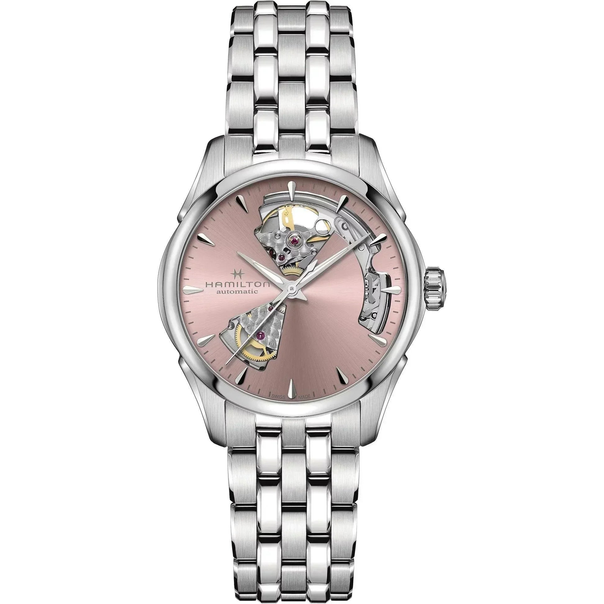 Hamilton Open Heart Jazzmaster Automatic Women's Watch H32215170