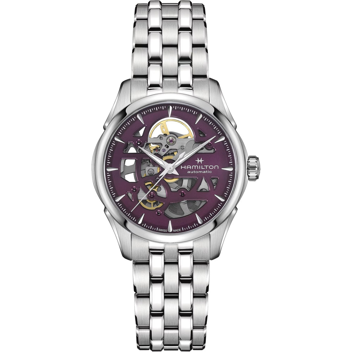 Hamilton Jazzmaster Skeleton Lady Automatic Women&#39;s Watch H32265101