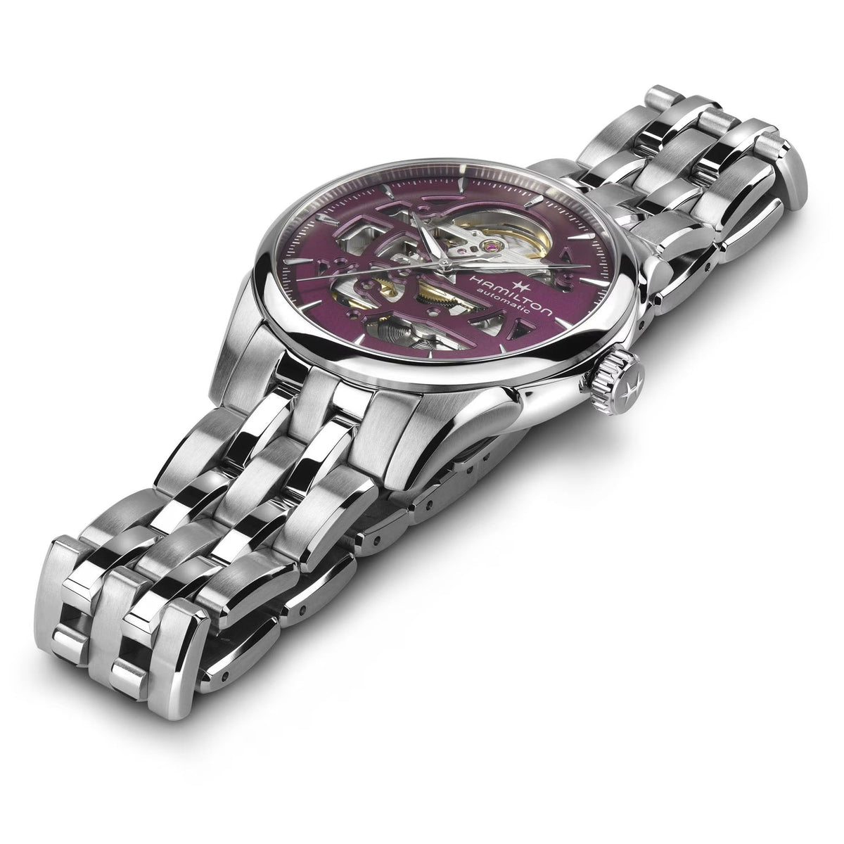 Hamilton Jazzmaster Skeleton Lady Automatic Women&#39;s Watch H32265101