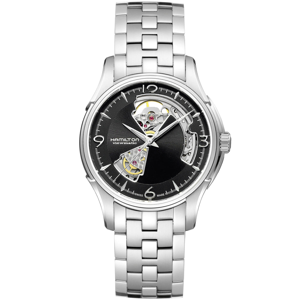 Hamilton Jazzmaster Open Heart Automatic Men&#39;s Watch H32565135