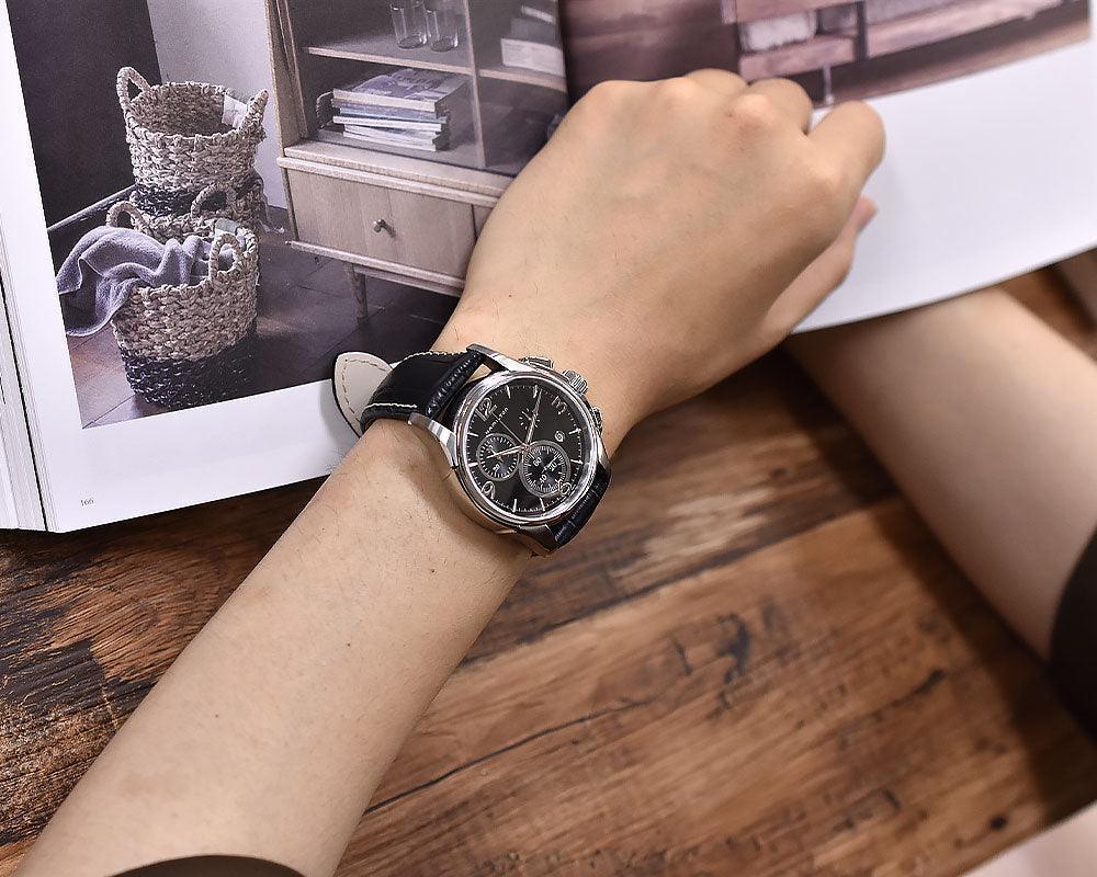 Hamilton Jazzmaster Chrono Quartz Mens Watch H32612735