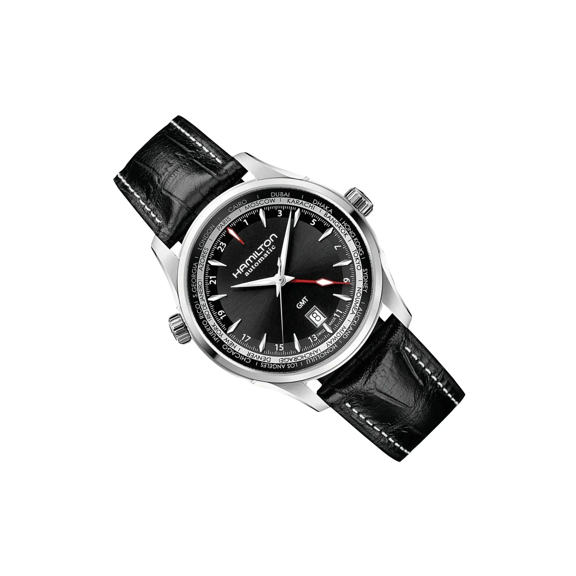 Hamilton Jazzmaster GMT Automatic Mens Watch H32695731