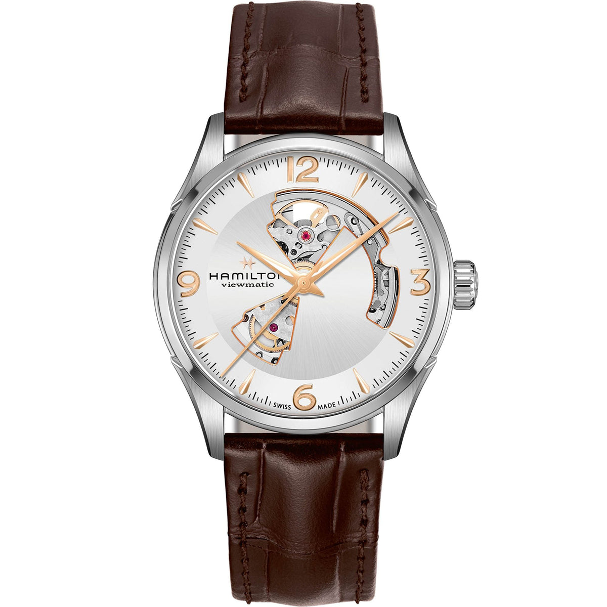 Hamilton Jazzmaster Open Heart Automatic Men&#39;s Watch H32705551