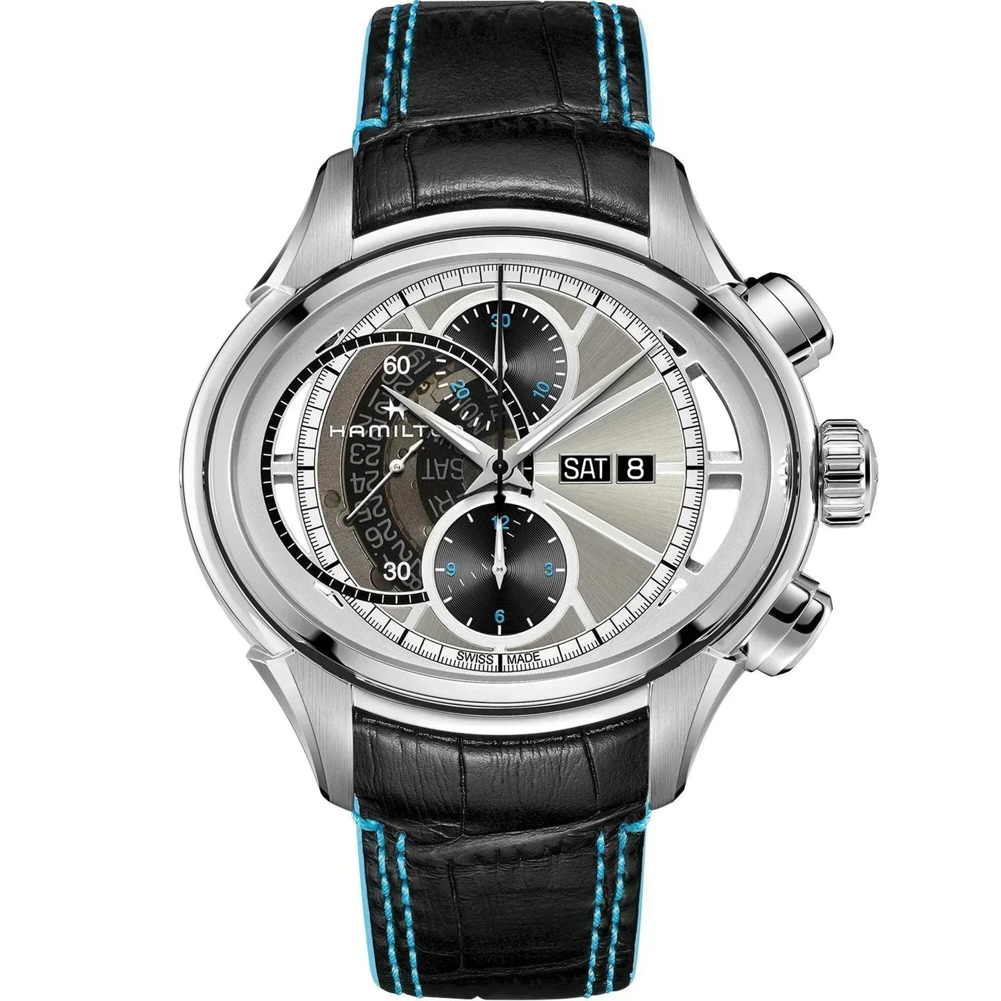 Hamilton Jazzmaster Face 2 Face II Automatic Chrono Men's Watch H32866781