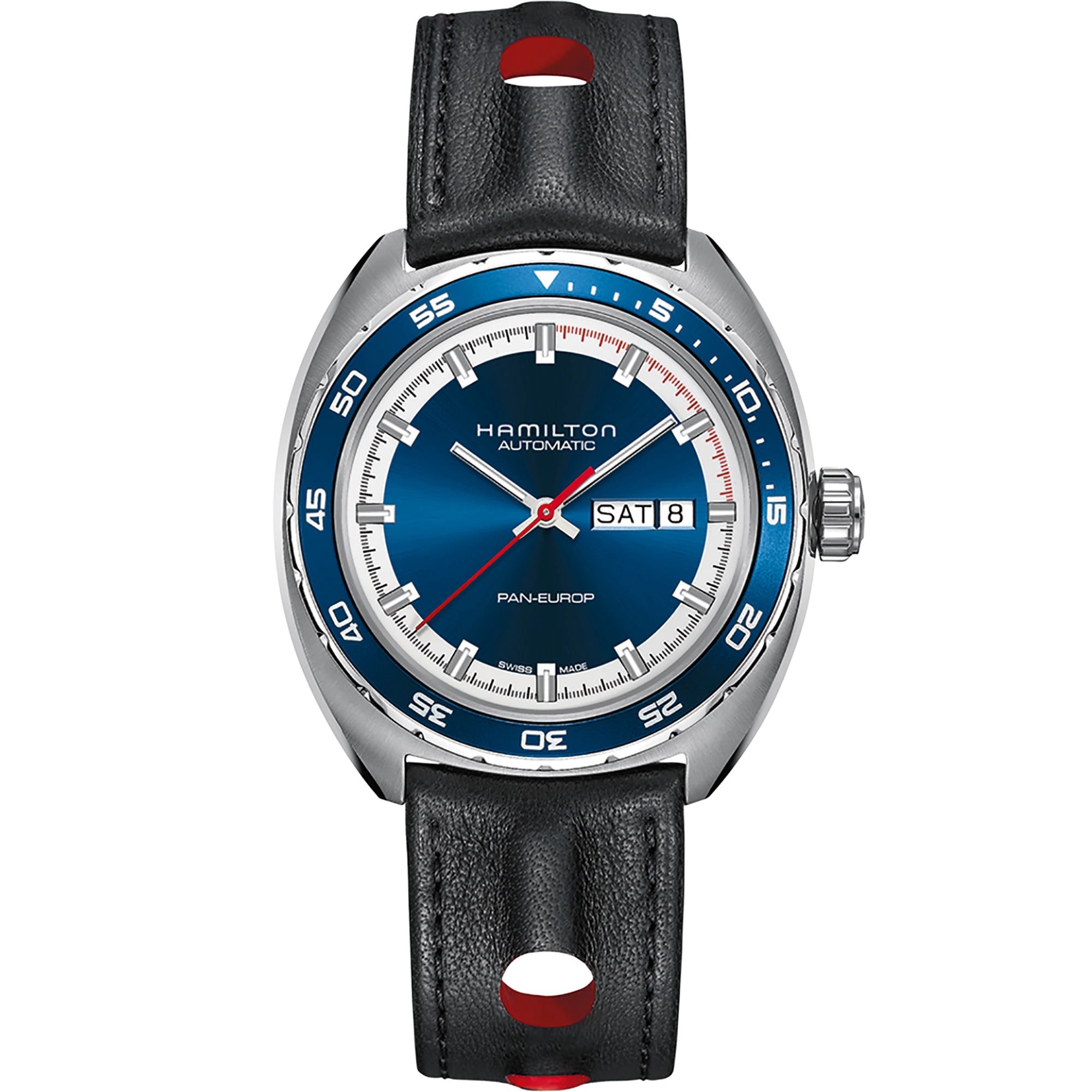 Hamilton American Classic Pan Europ Day Date Automatic Men's Watch H35405741