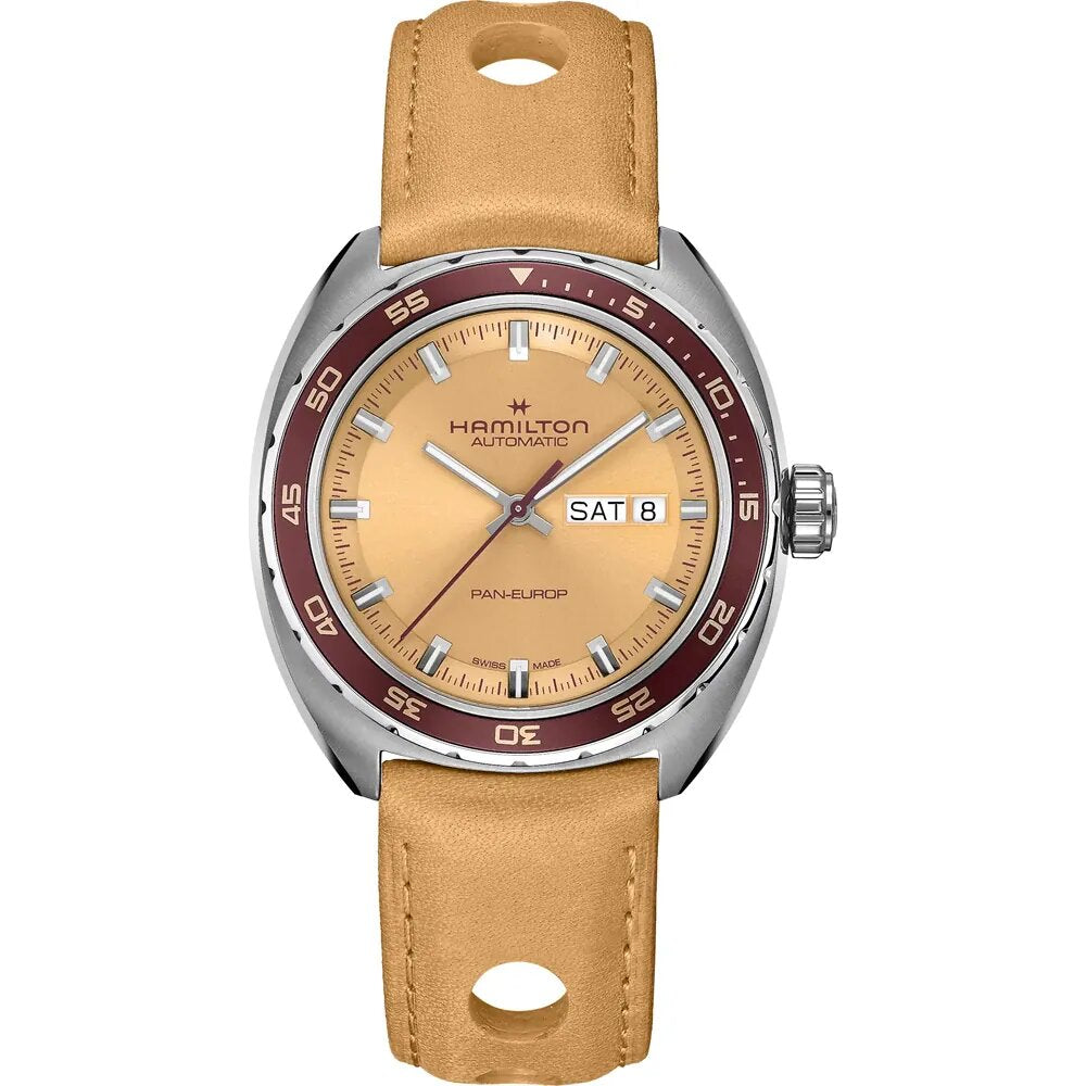 Hamilton American Classic Pan Europ Day Date Automatic Men's Watch H35435820