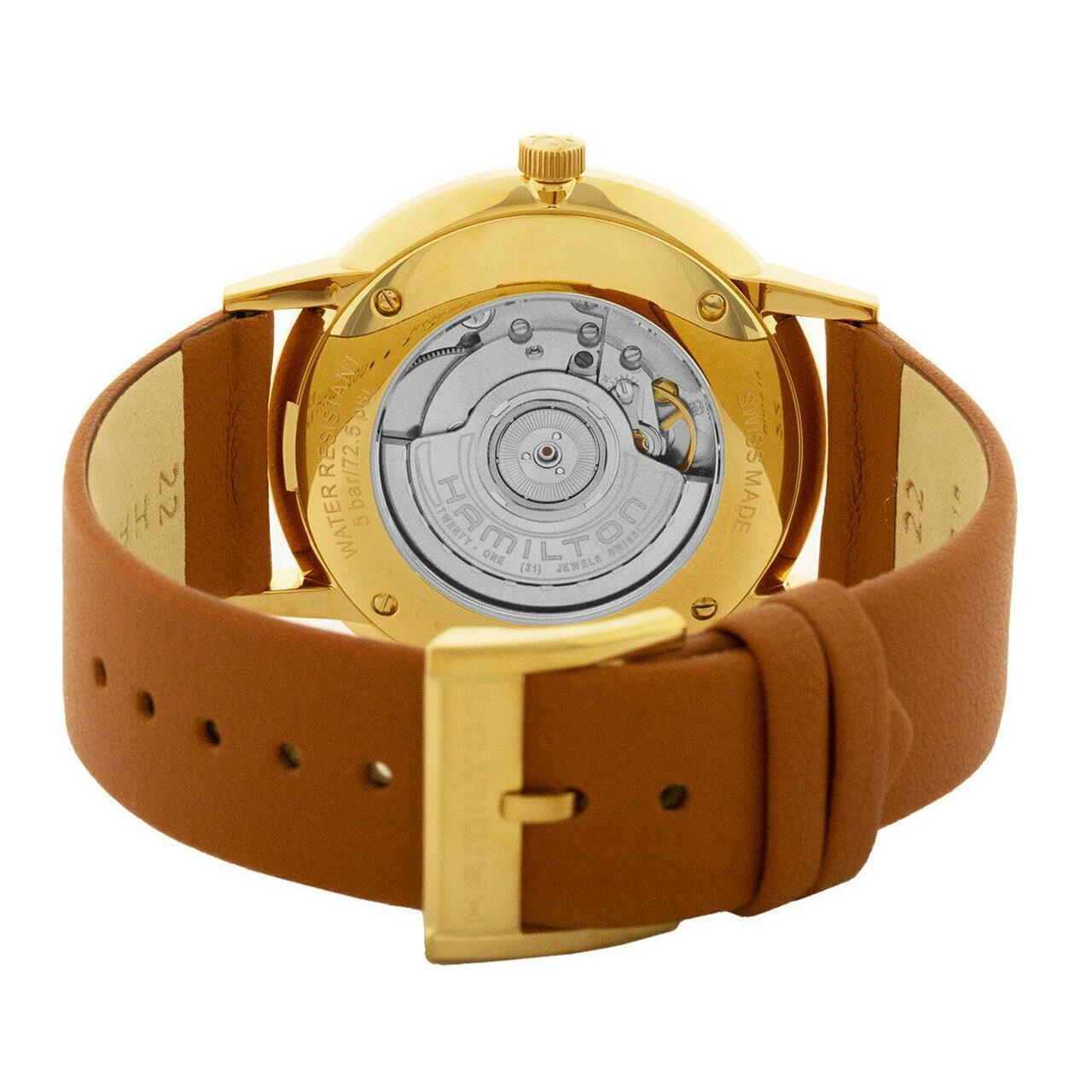 Hamilton intra matic online 38mm gold