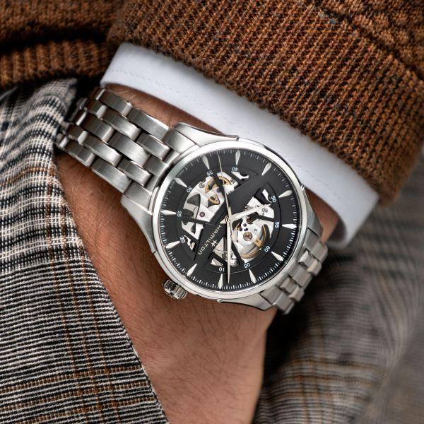 Hamilton Jazzmaster Skeleton Automatic Mens Watch H42535180