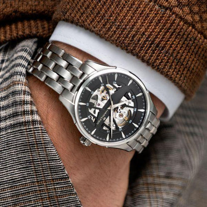 Hamilton Jazzmaster Skeleton Automatic Mens Watch H42535180