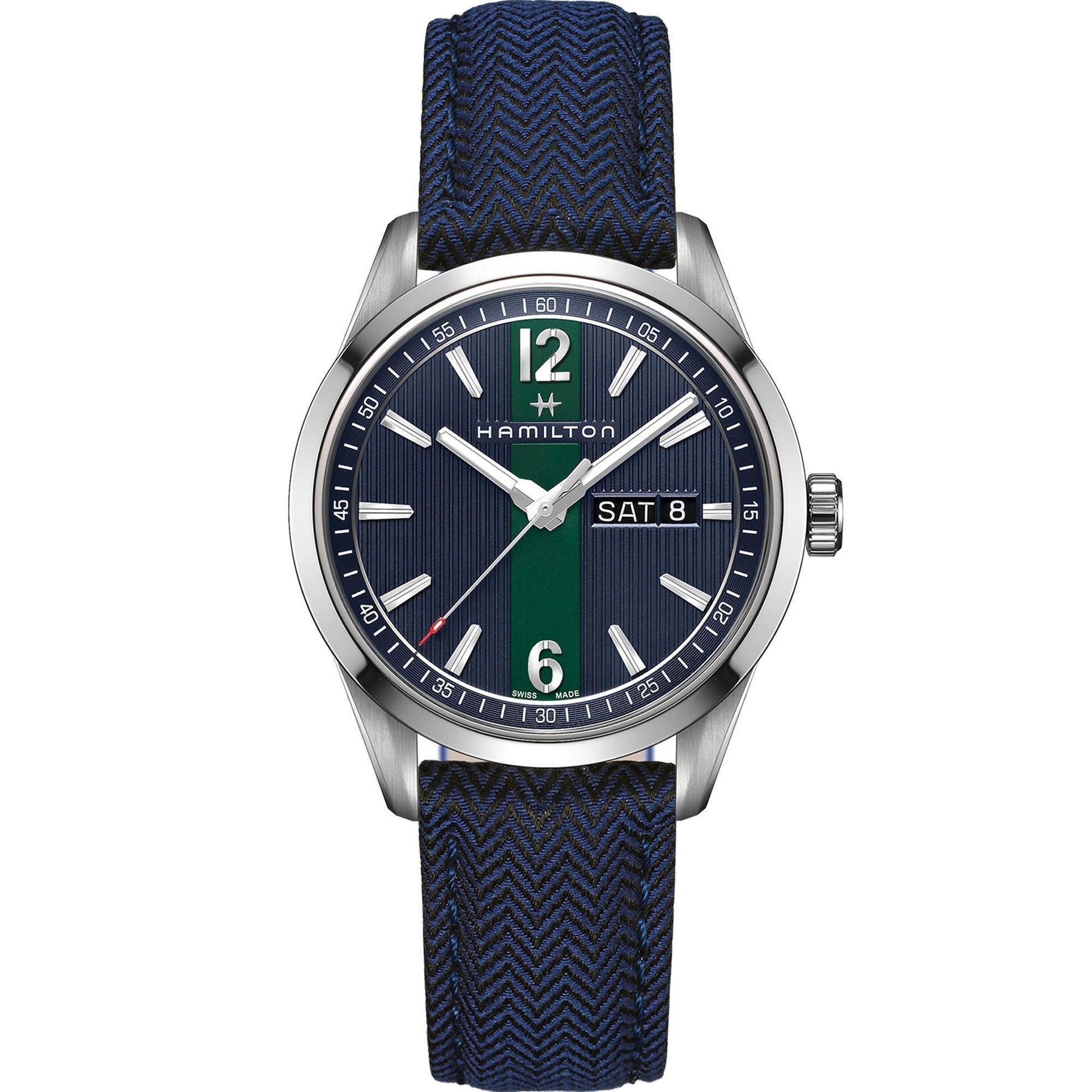 Hamilton Broadway Day Date Quart Men's Watch H43311941