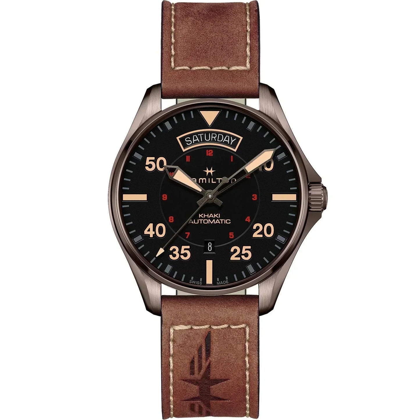 Hamilton Khaki Aviation Day Date Automatic Men's Watch H64605531