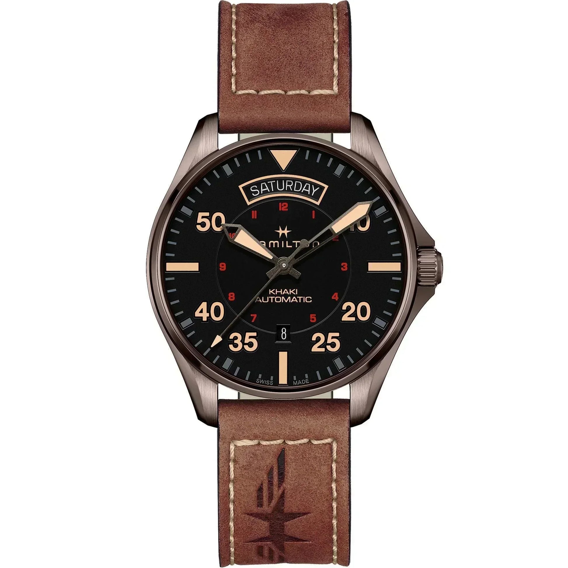 Hamilton Khaki Aviation Day Date Automatic Men's Watch H64605531