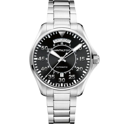 Hamilton Khaki Aviation Pilot Day Date Automatic Men's Watch H64615135