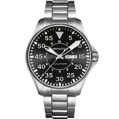 Hamilton Khaki Aviation Pilot Day Date Automatic Men's Watch H64715135