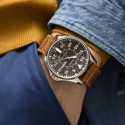 Hamilton Khaki Aviation Pilot Day Date Automatic Mens Watch H64715885