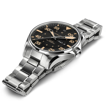 Hamilton Khaki Aviation Pilot Day Date Automatic Men's Watch H64725131