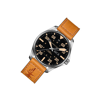 Hamilton Khaki Aviation Pilot Day Date Automatic Men's Watch H64725531