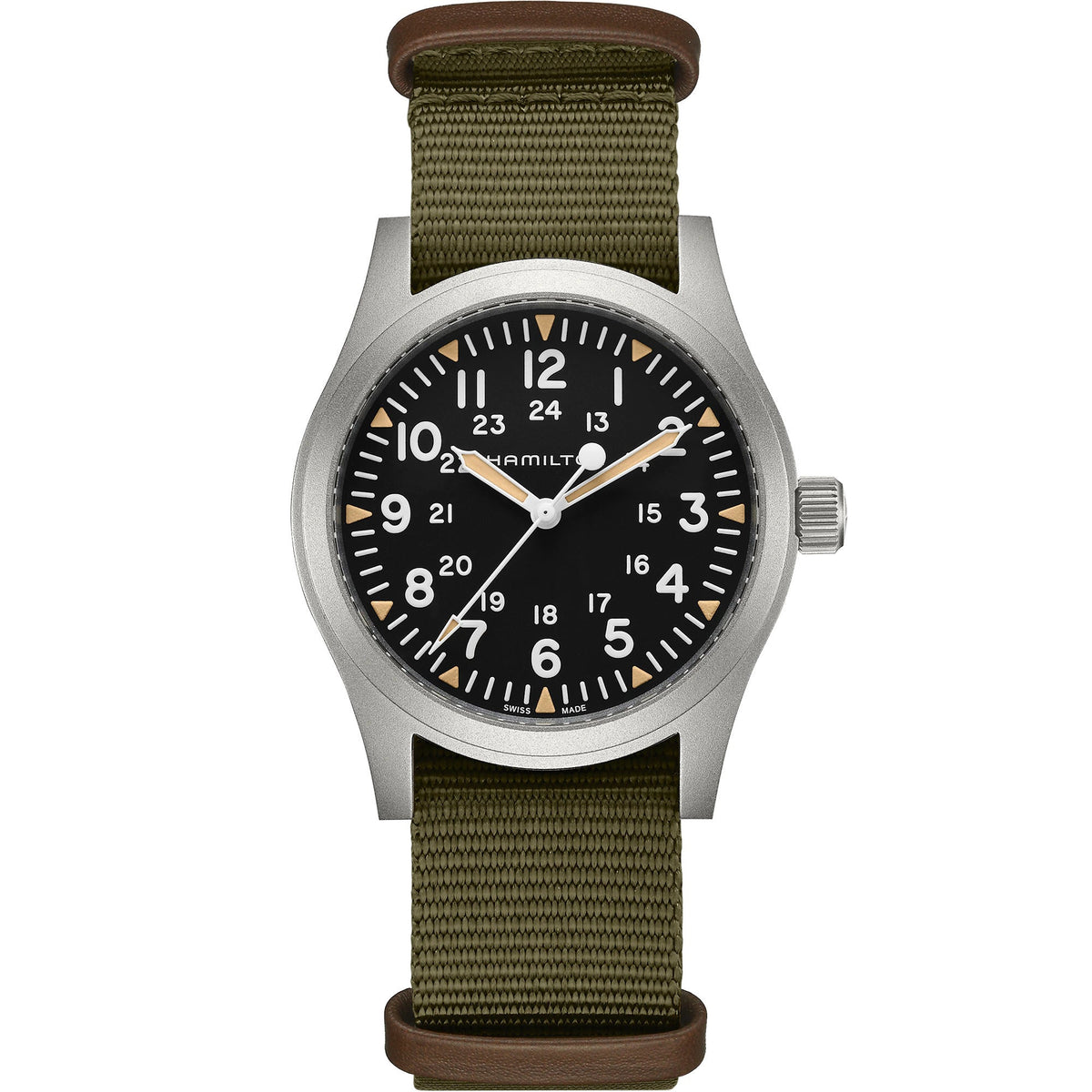 Hamilton Khaki Field Mechanical 42mm Men&#39;s Watch H69529933